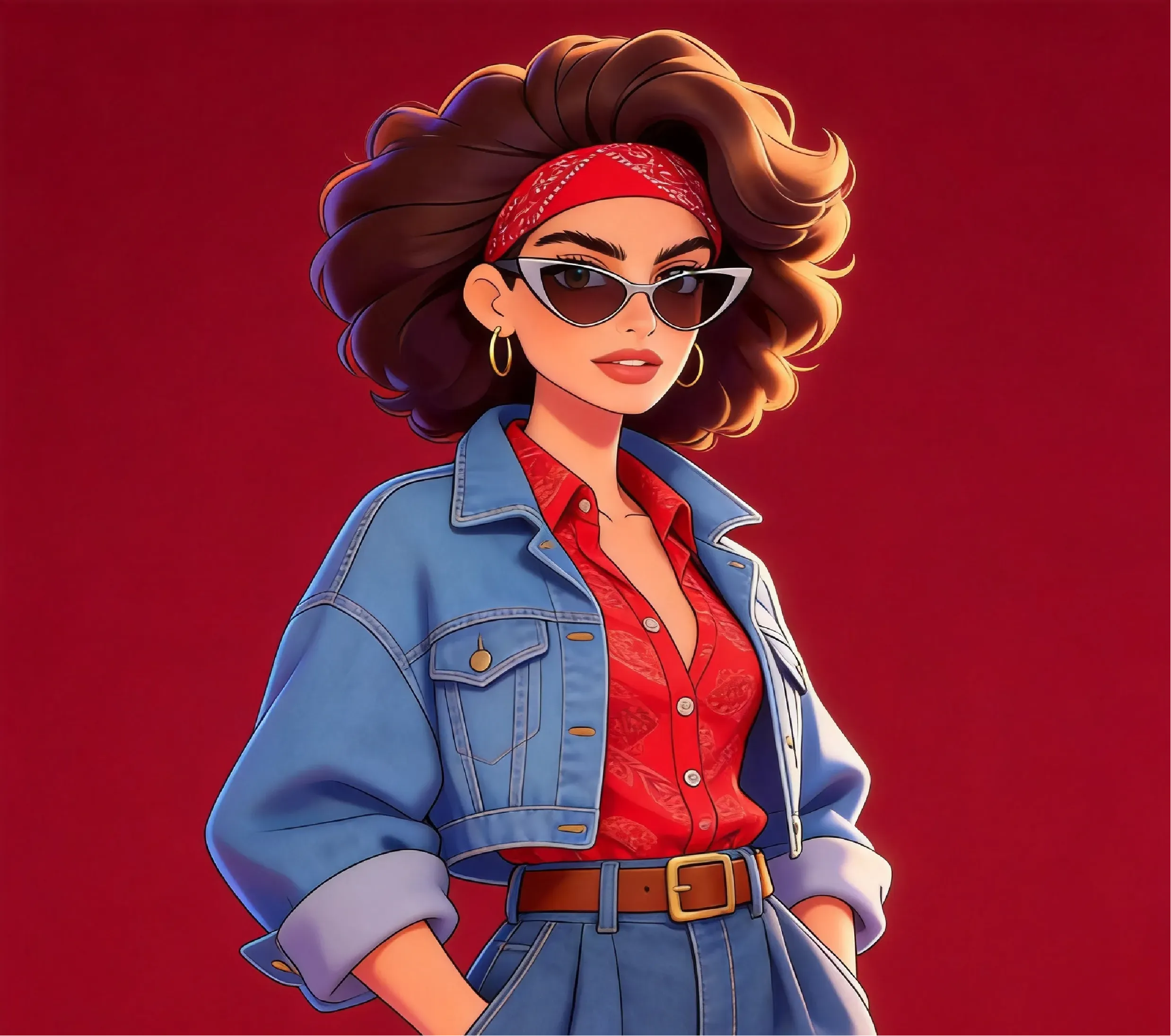 80s Retro Style