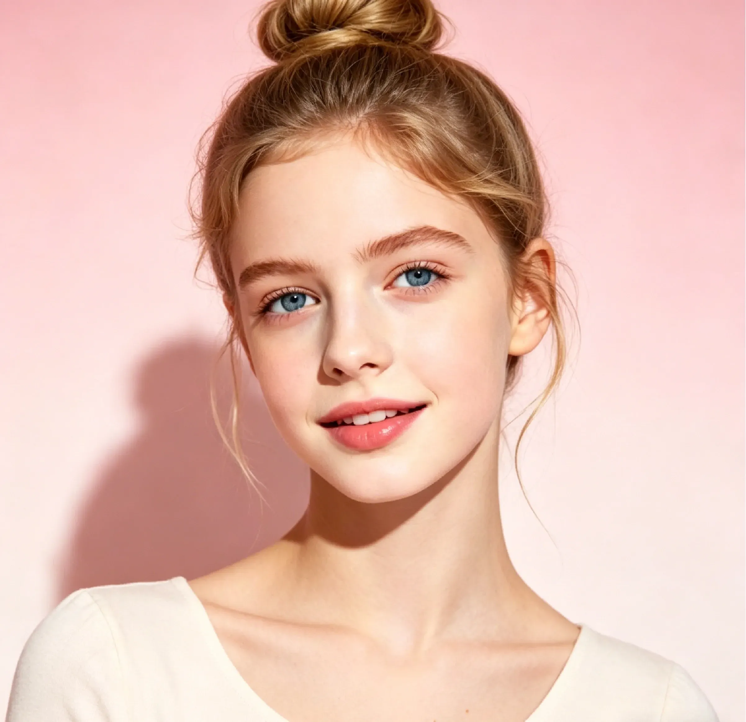 Top Bun Hair Style
