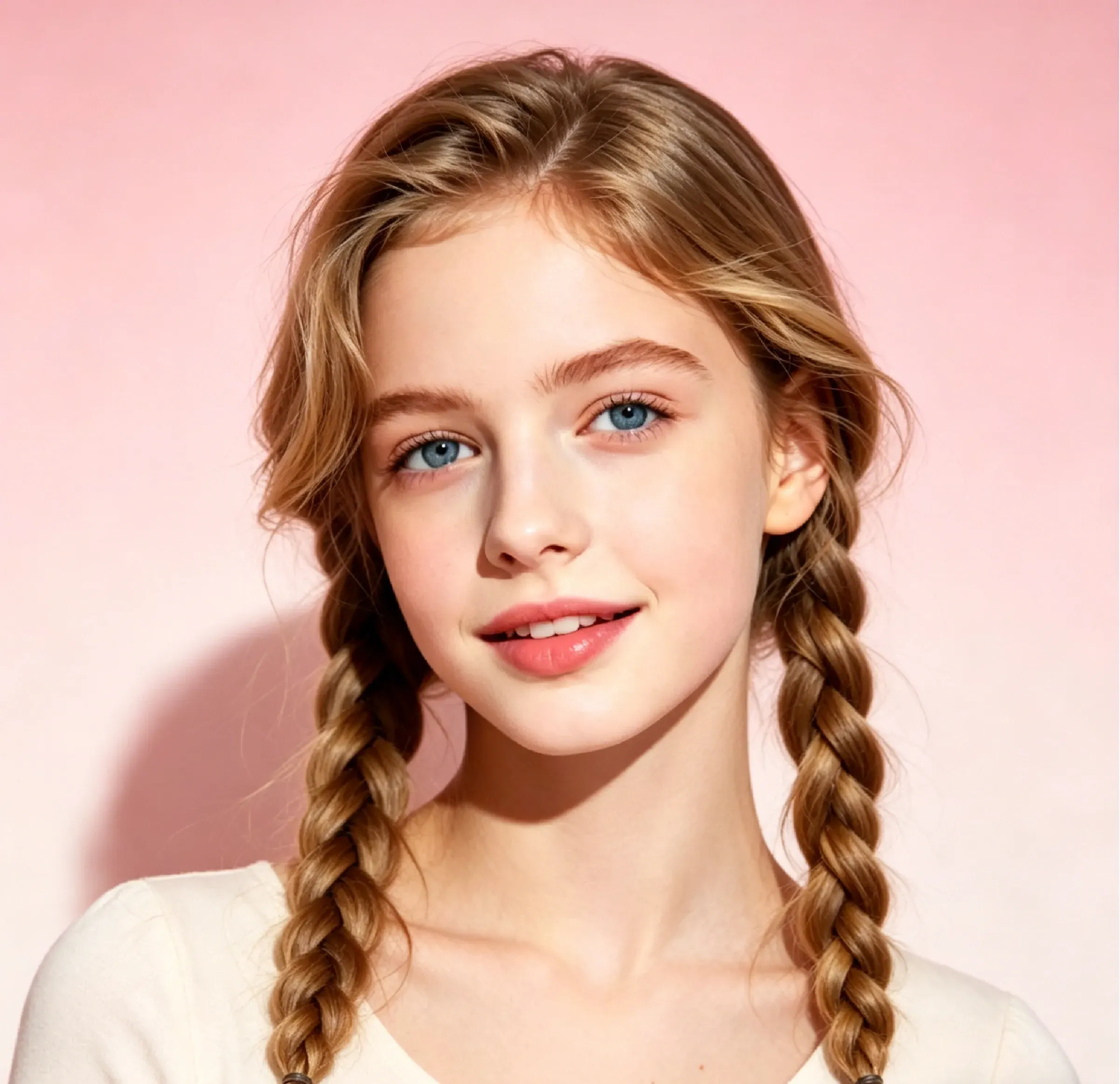 Two Braids Hair Style