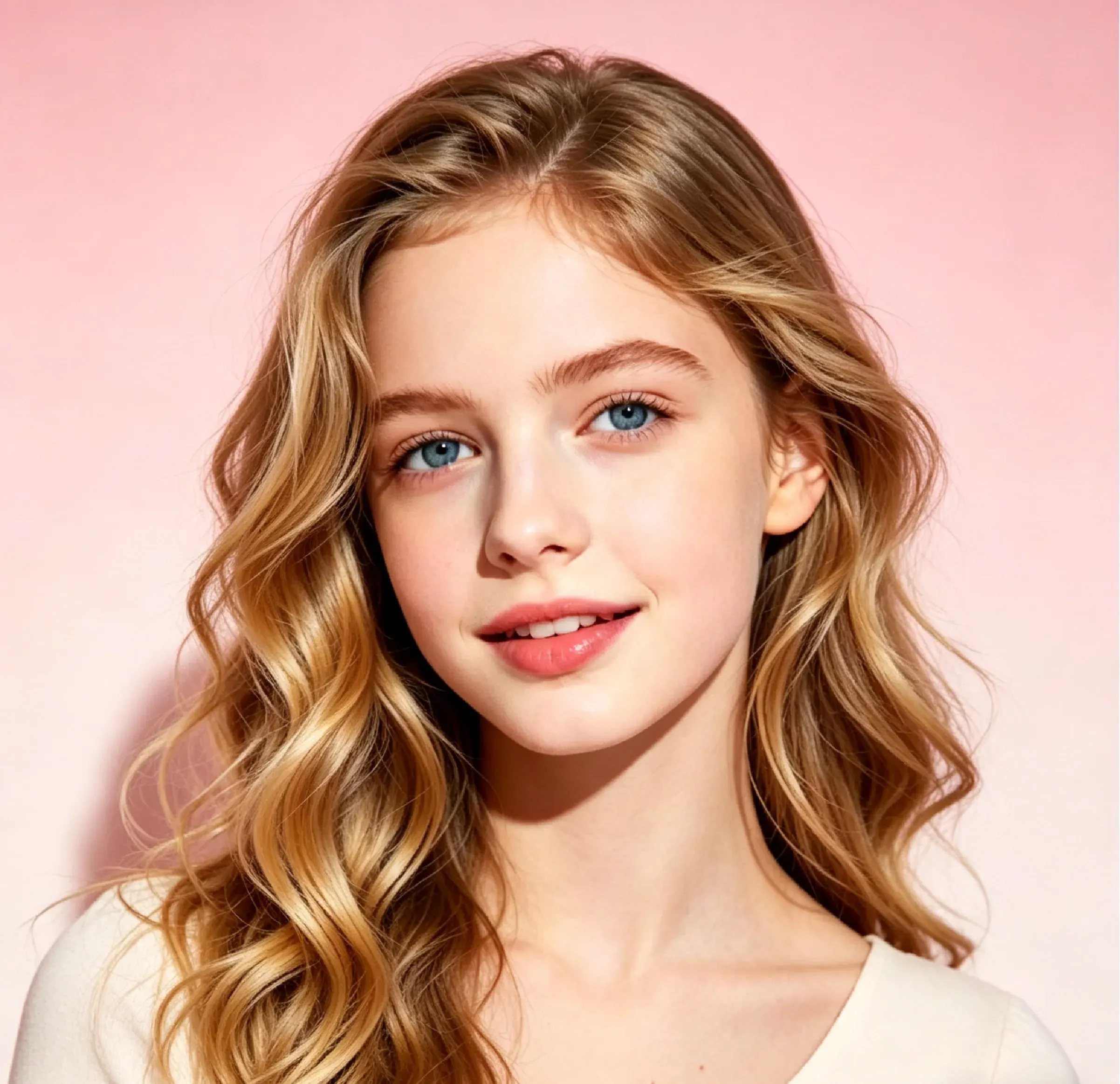 Wavy Hair Style