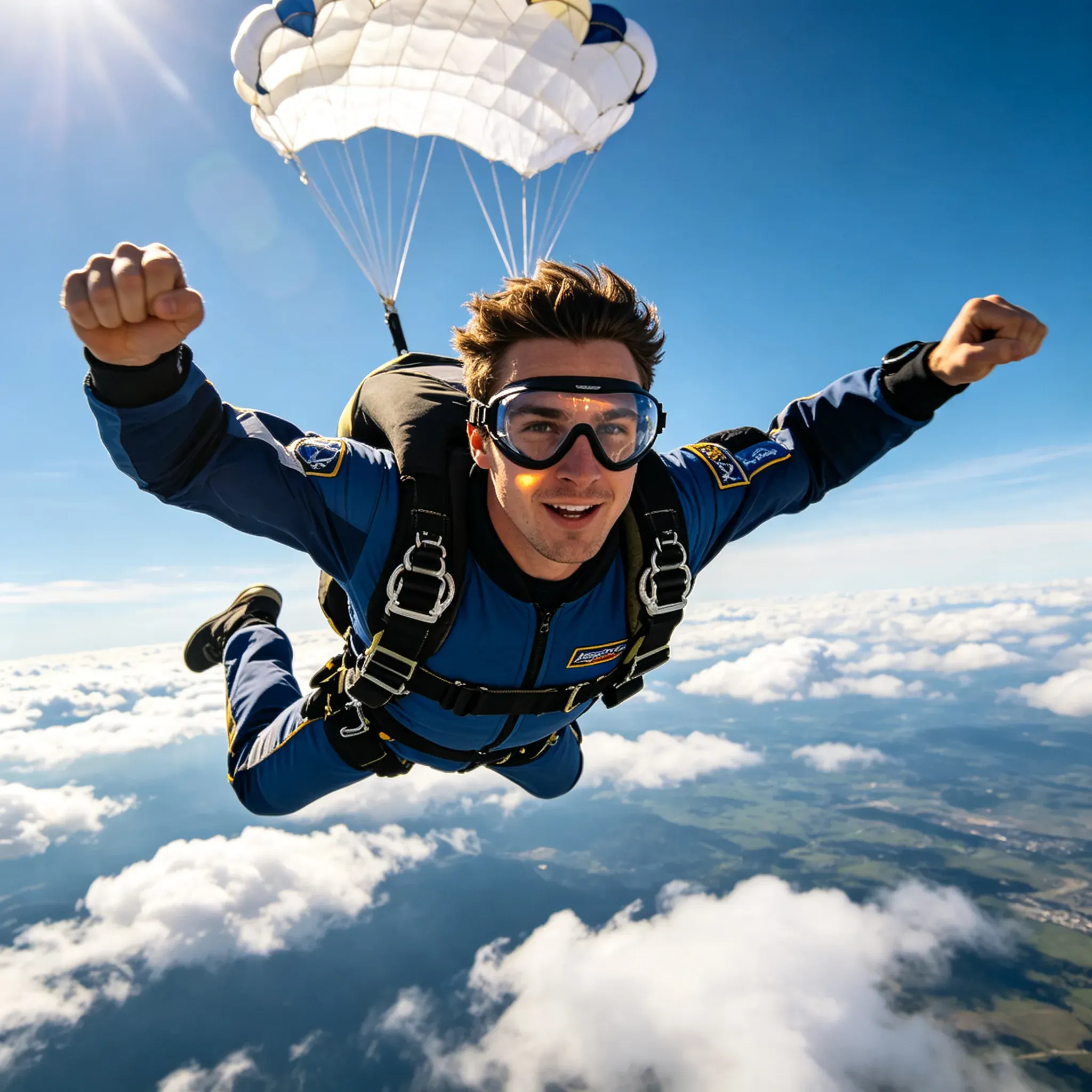 Skydiving