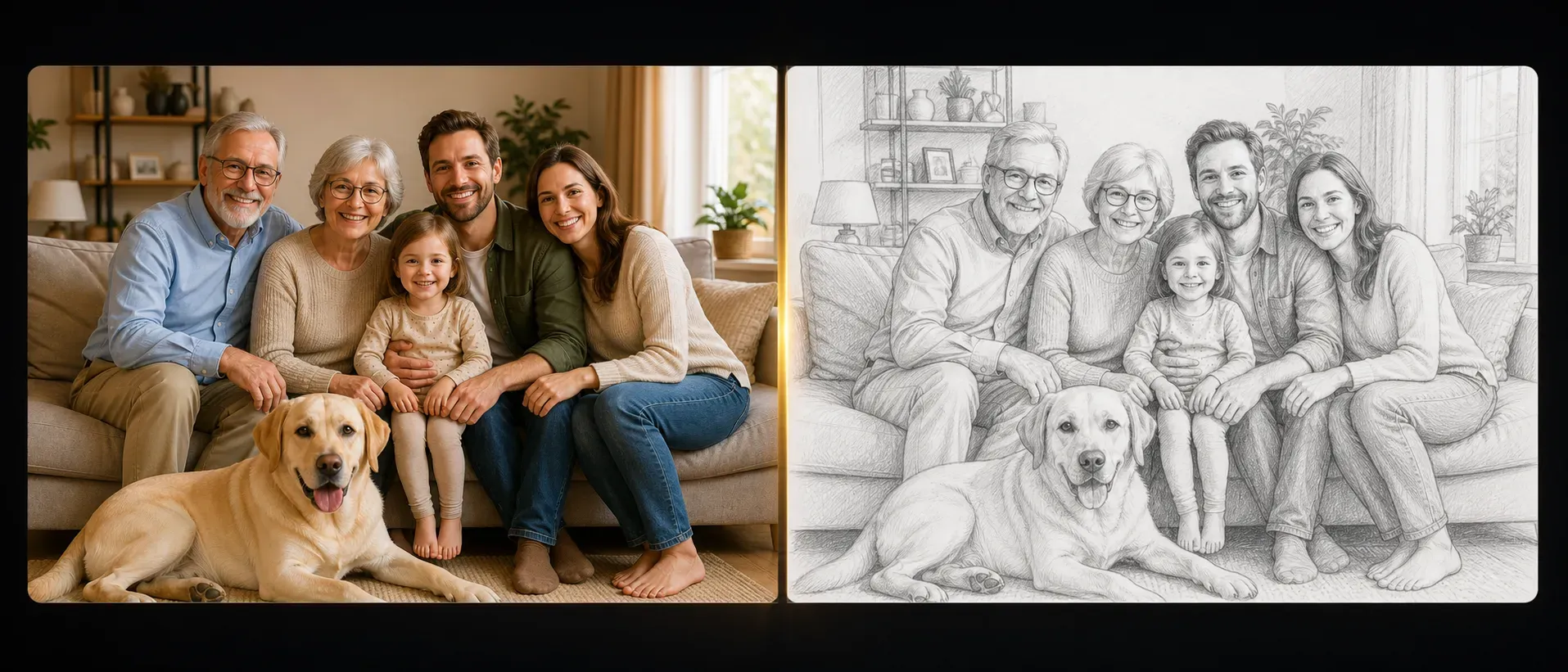 Convert Any Photo into Sketch AI Art