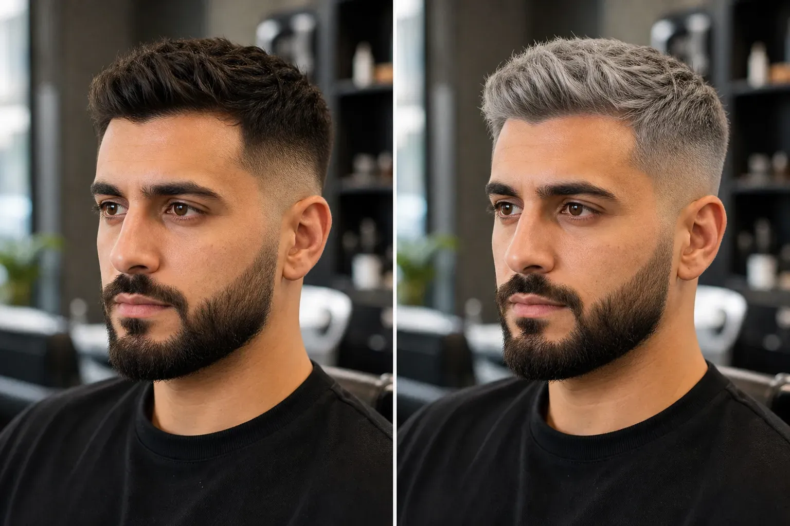 Men’s Hair Color Preview: Test Natural and Bold Shades