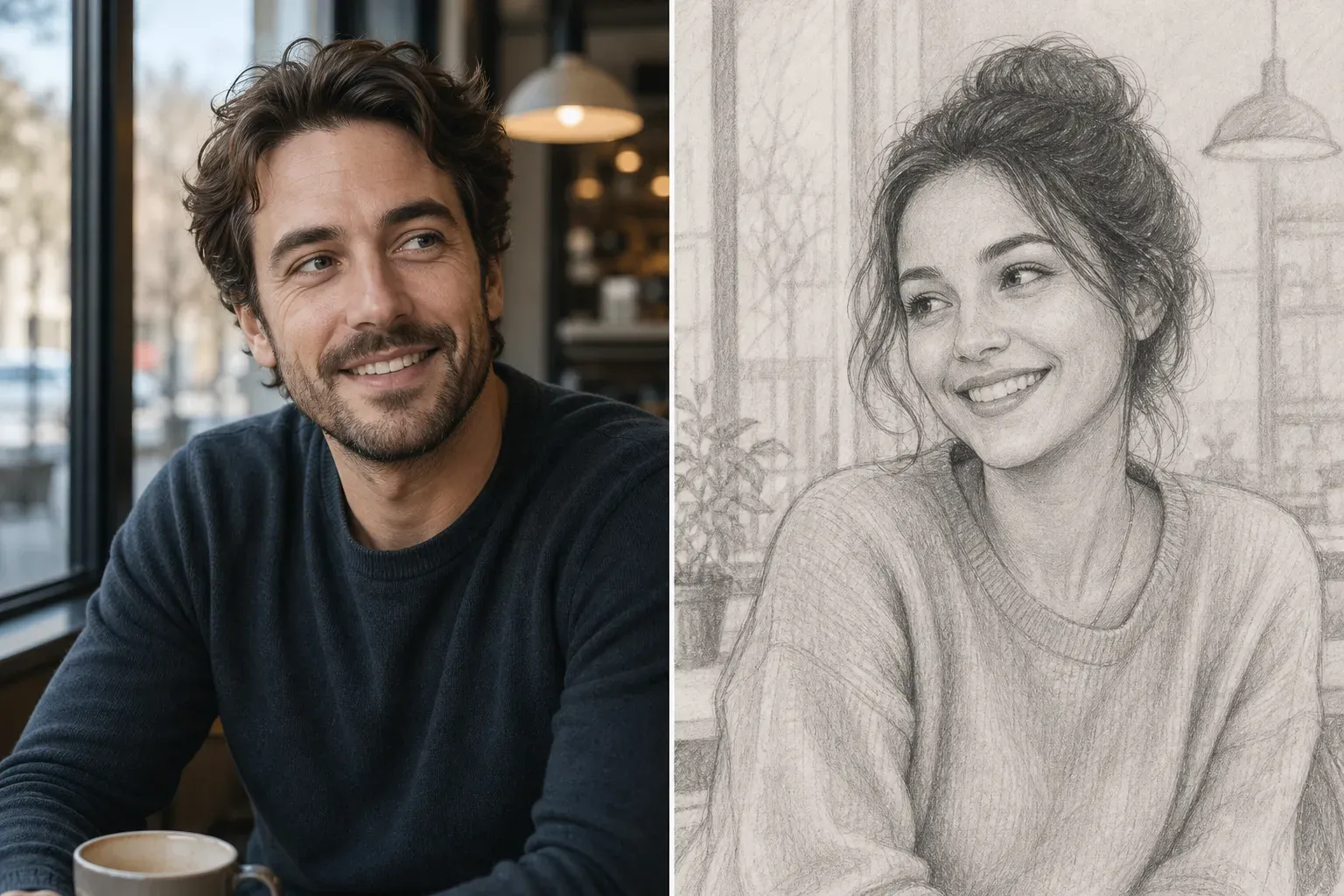 How Does AI Soulmate Sketch Generator Work?