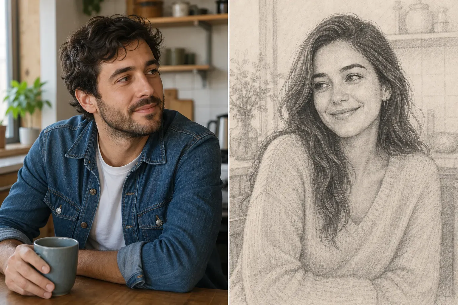 Best Prompts for AI Soulmate Sketch Generator