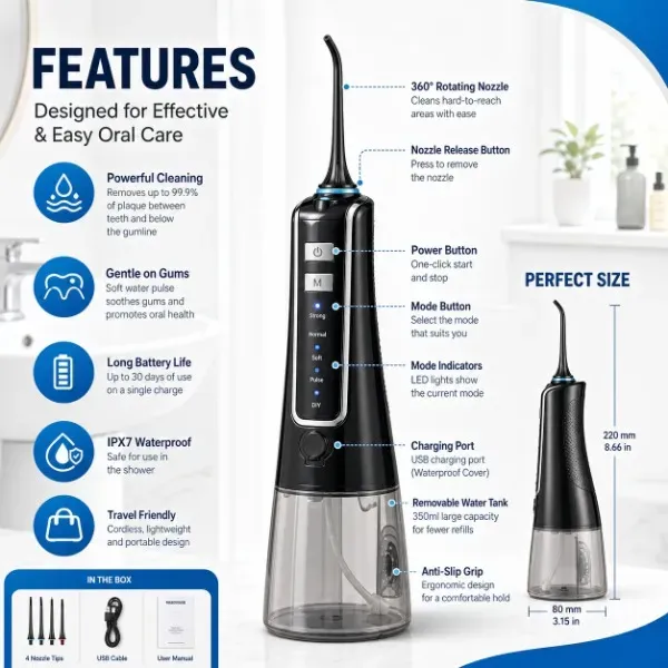 Water Flosser Series - Features