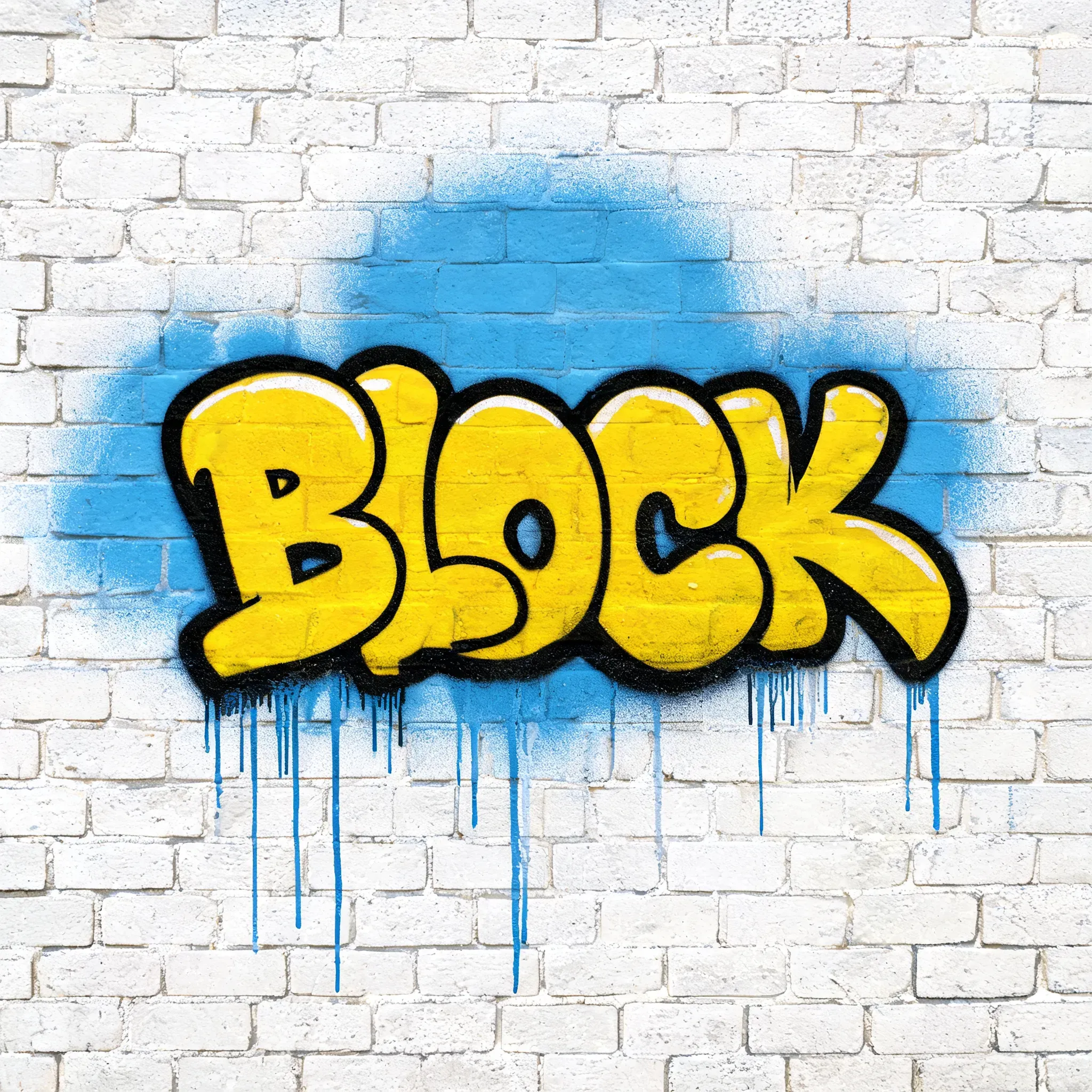 Examples created with Vidoly AI Graffiti Generator across multiple text prompts including authentic Throw-Up graffiti with quick two-color fills