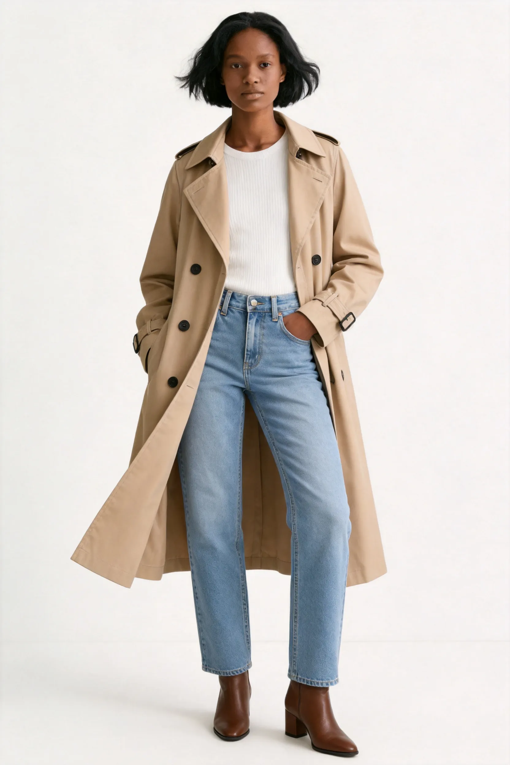 Look 1 AI clothes changer result