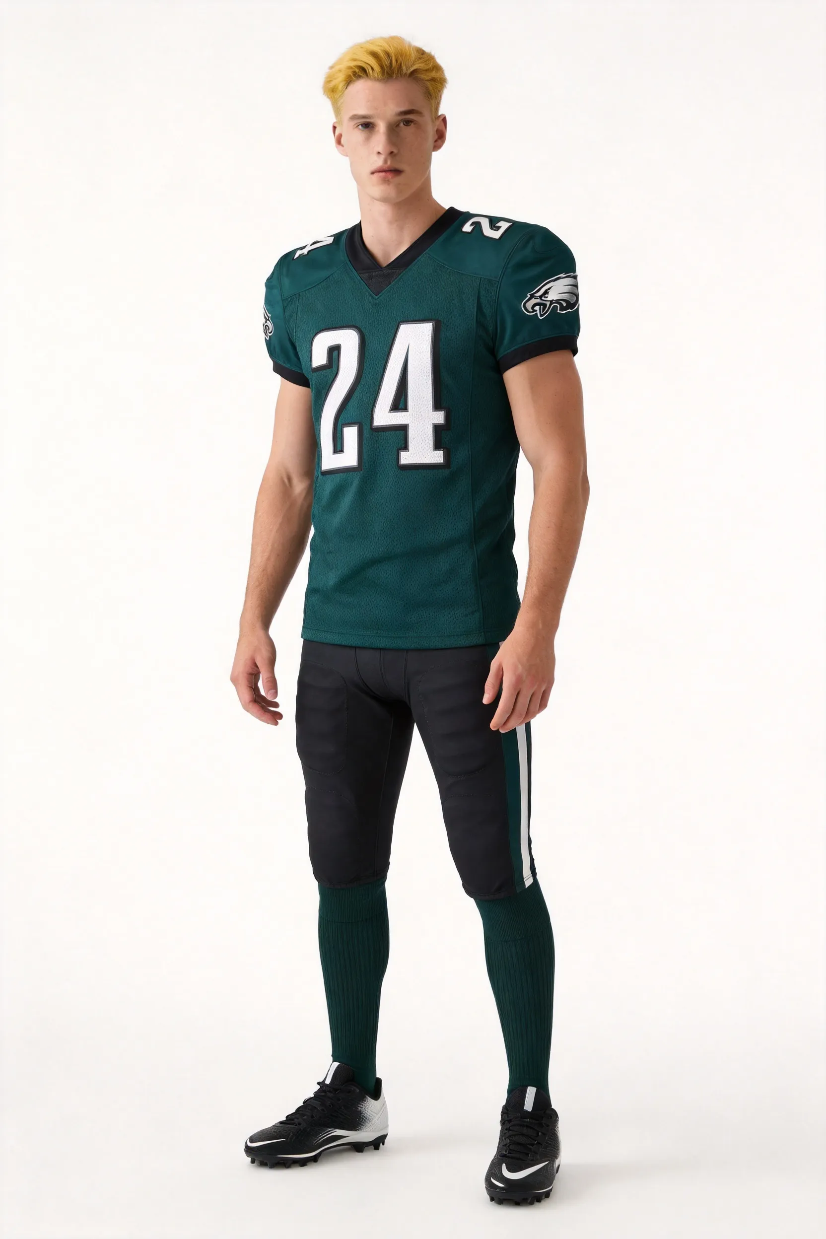 Philadelphia Eagles inspired AI try-on result