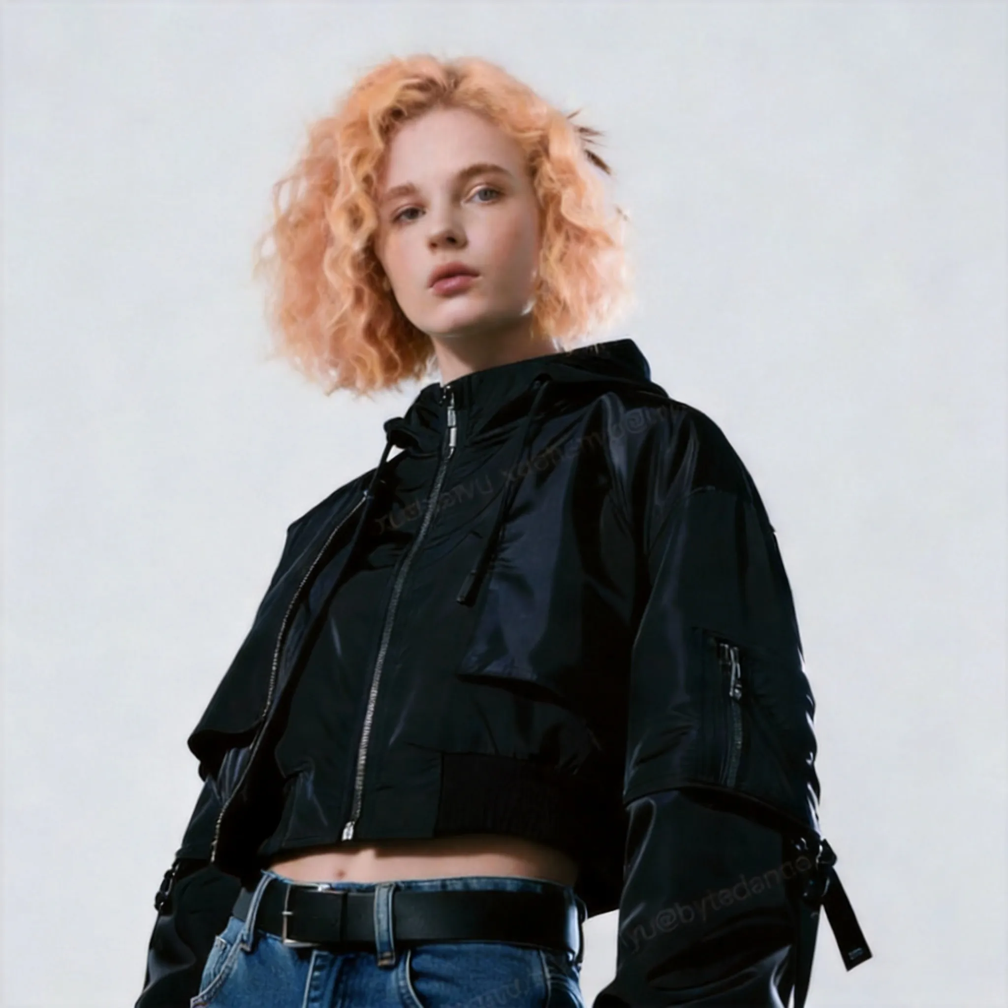 Change my hair color to Soft Apricot Blonde.