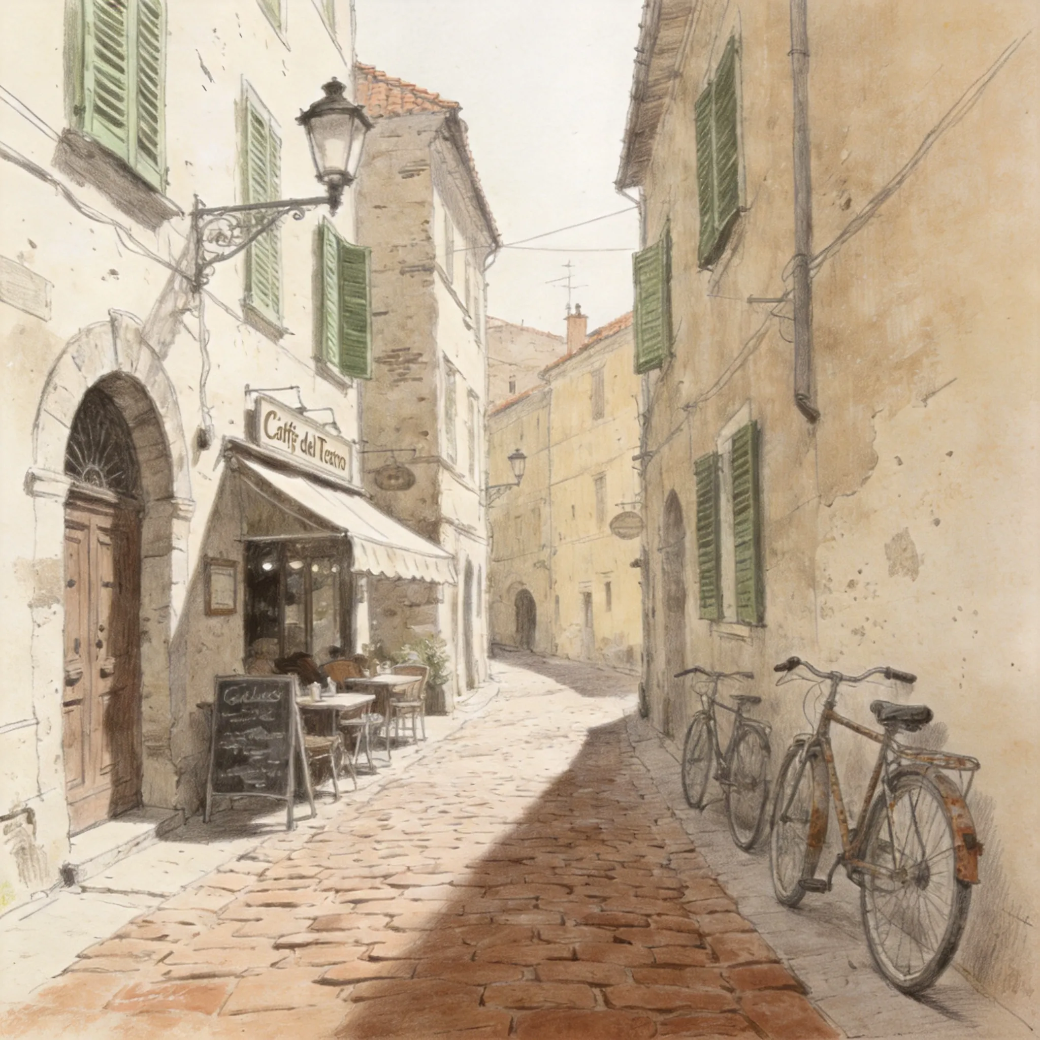 **Colorize the image while preserving the original details and artistic style.**