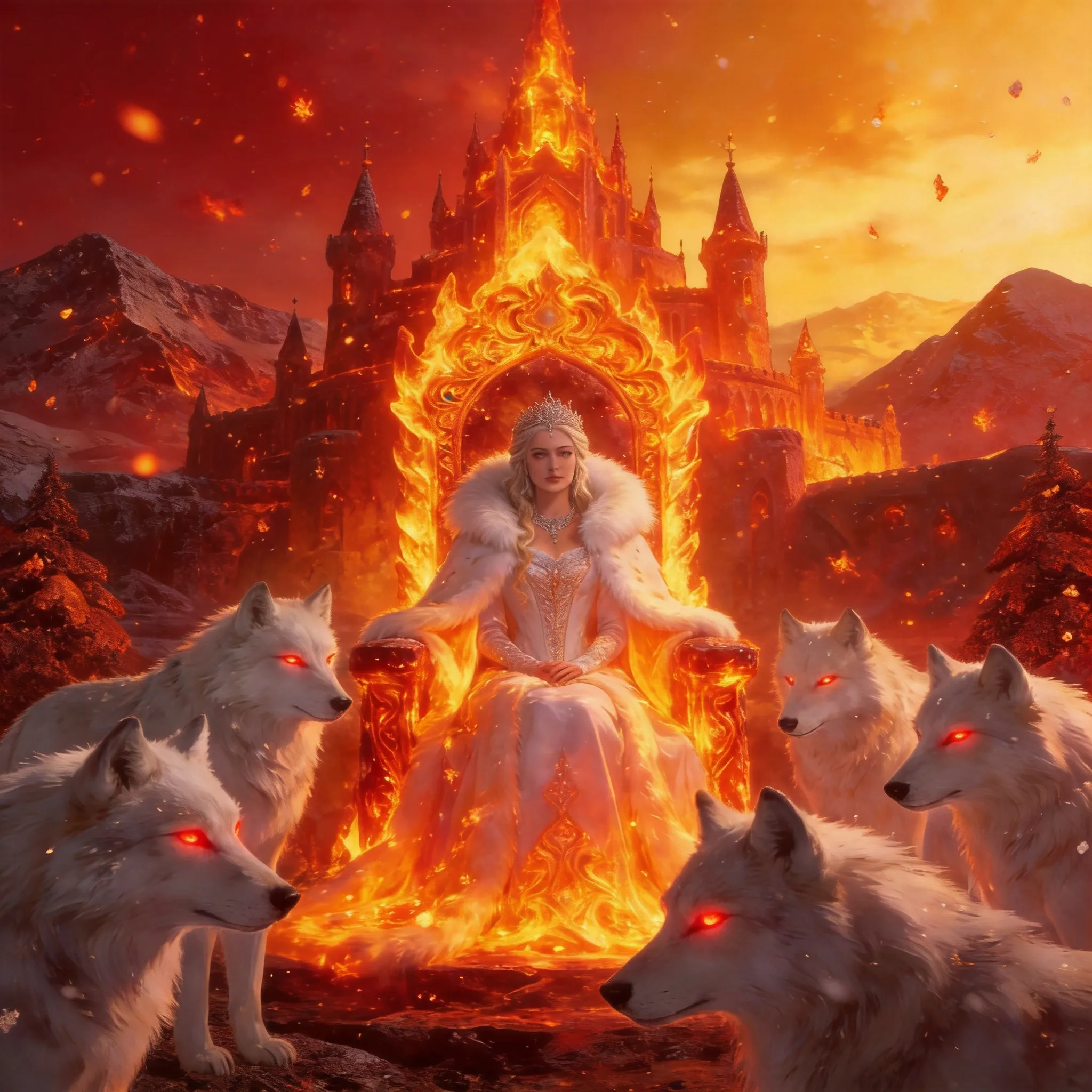 Turn the ice into fire.