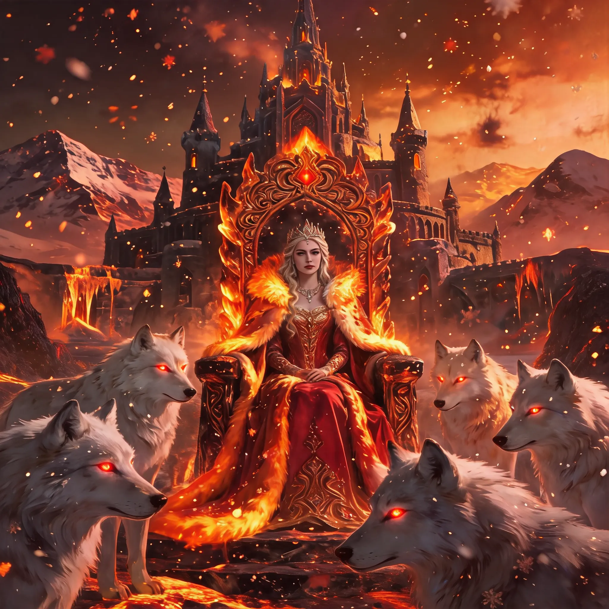 Turn the ice into fire.