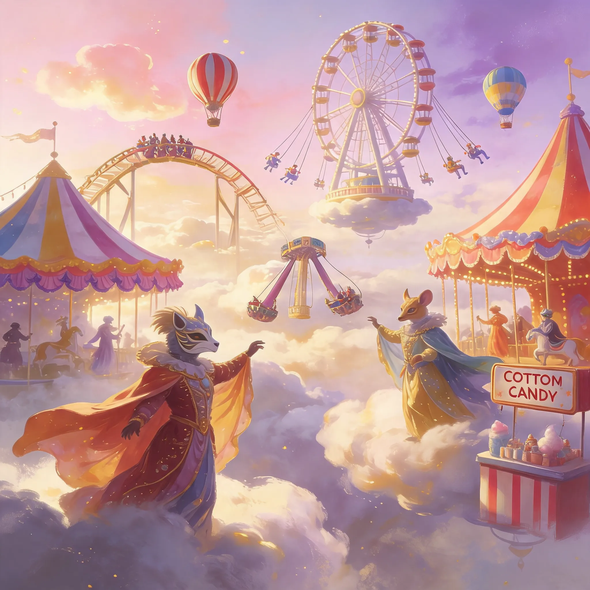 Add more amusement park attractions.