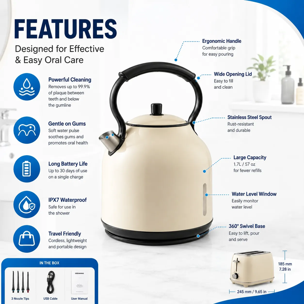 Generate the Amazon listing product image for my product with this style
