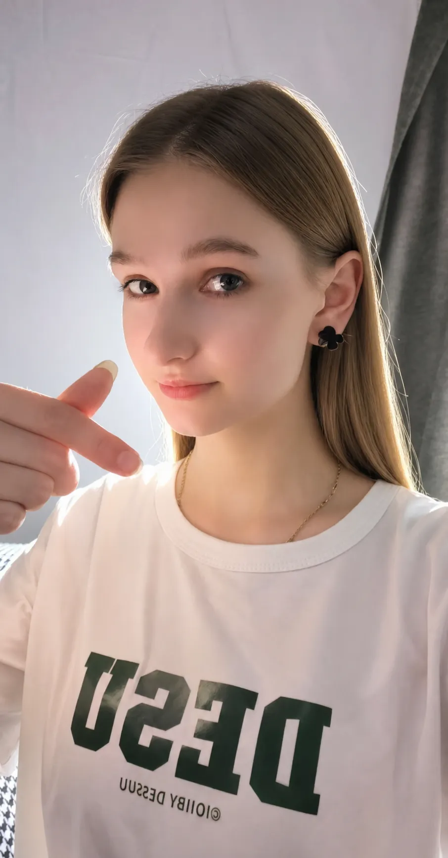 Change my hair style to Straight