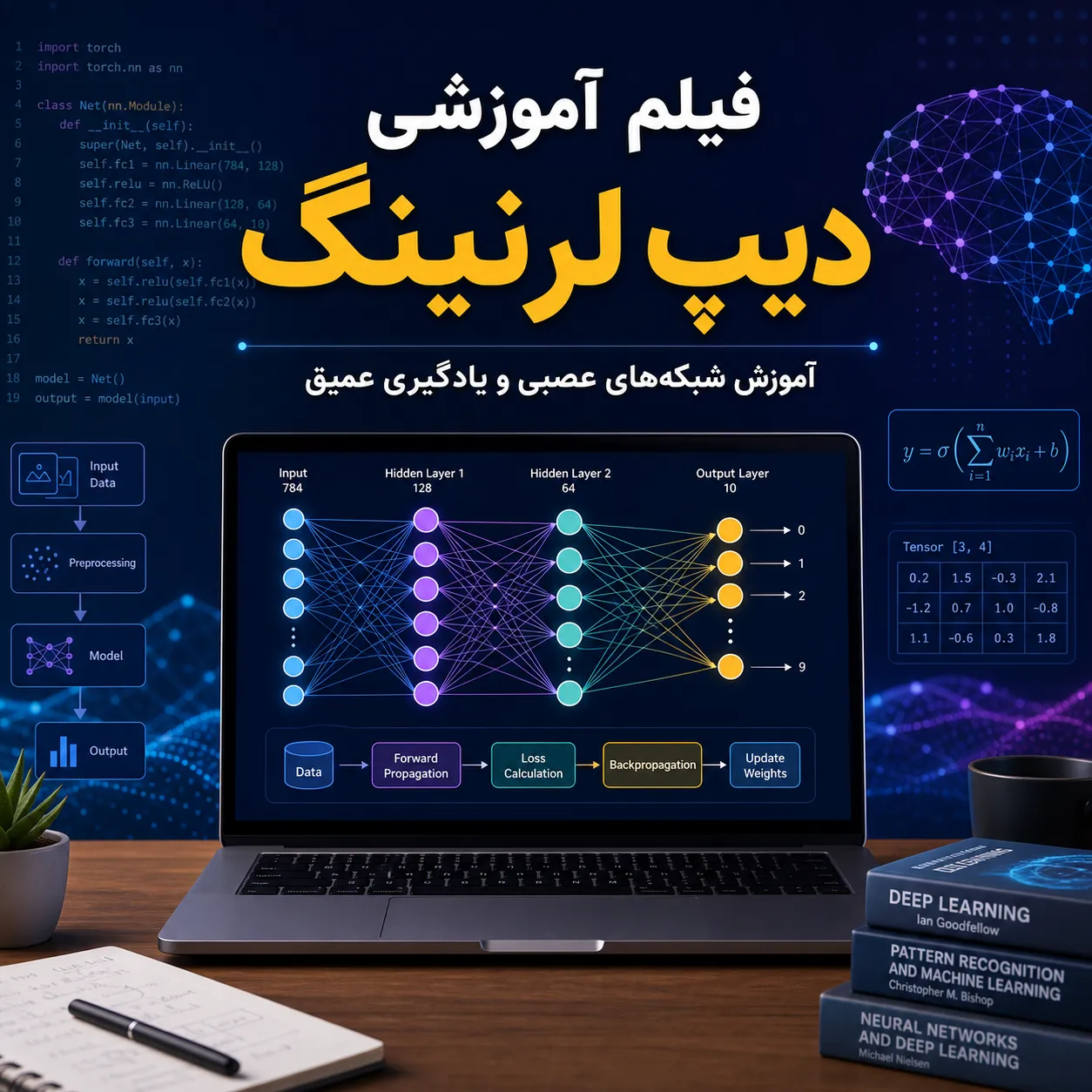 فیلم اموزشی دیپ لرنینگ درست کن