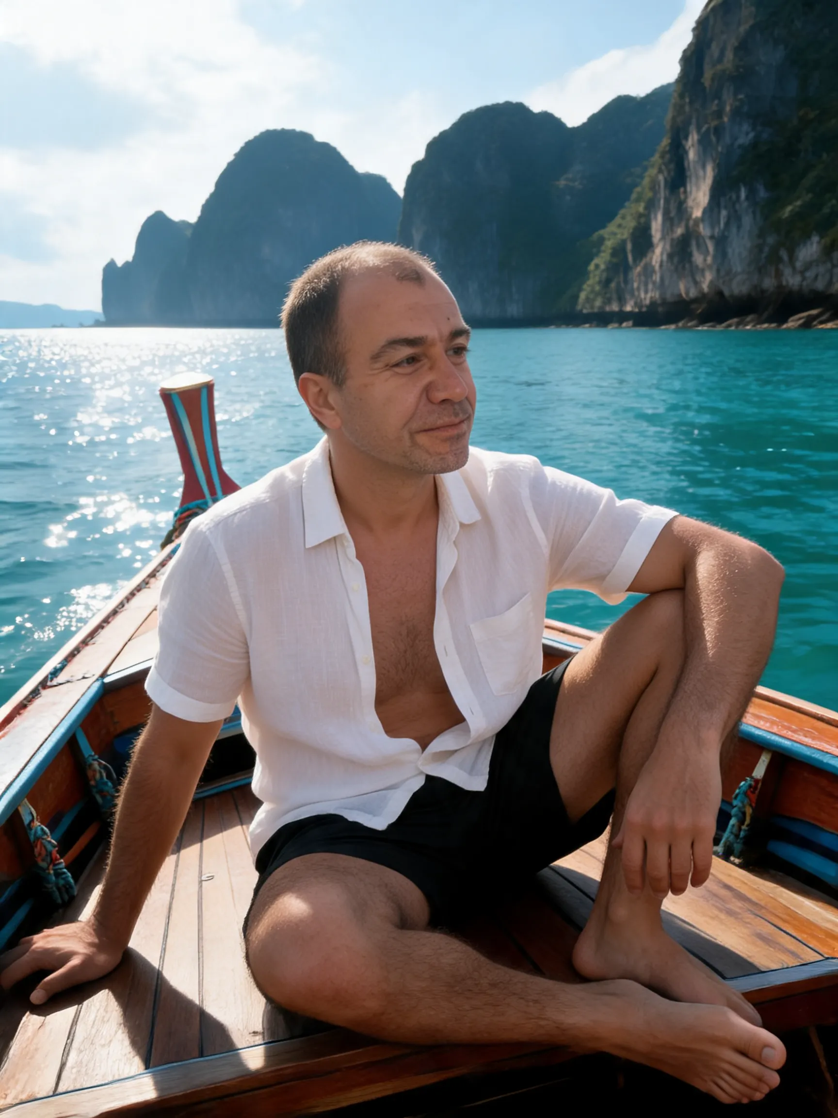 I need a photo on a boat like this.