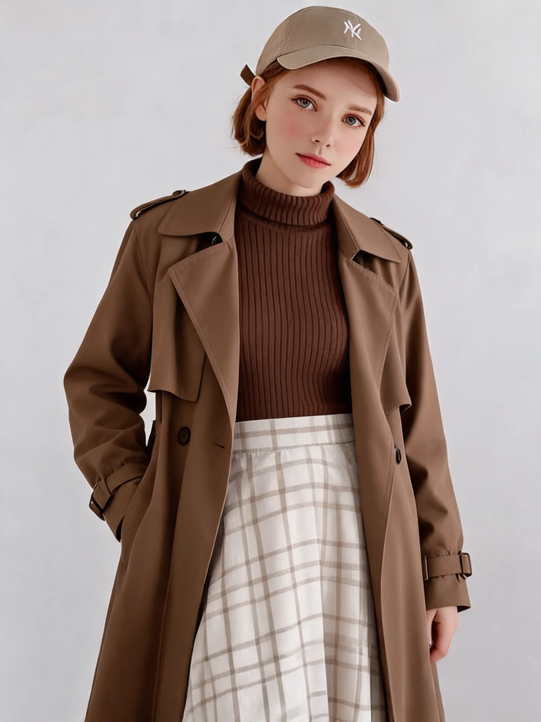 Try this clothing item on the person in the photo.