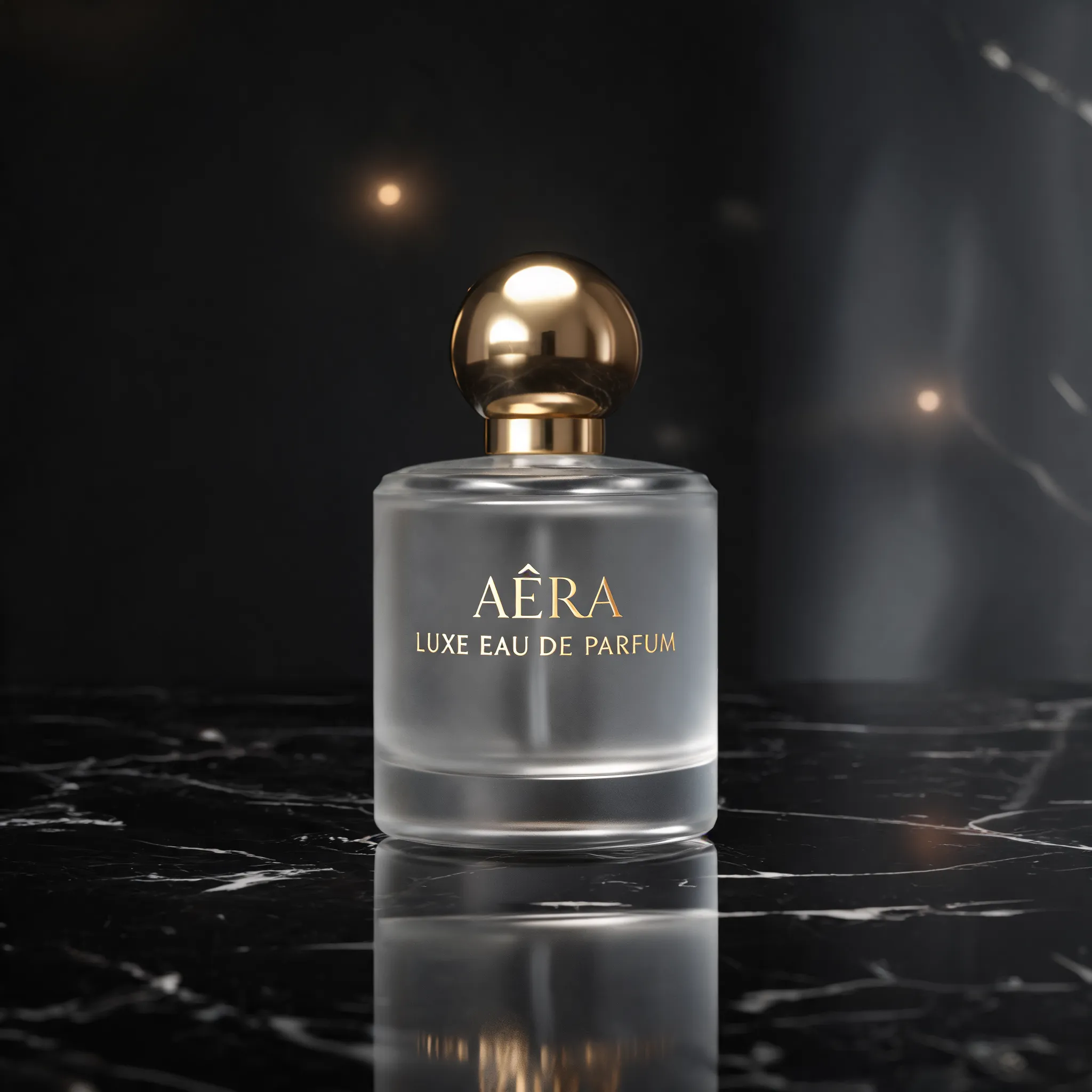 Cosmetic packaging render, luxury product visualization, material reflection, brand design