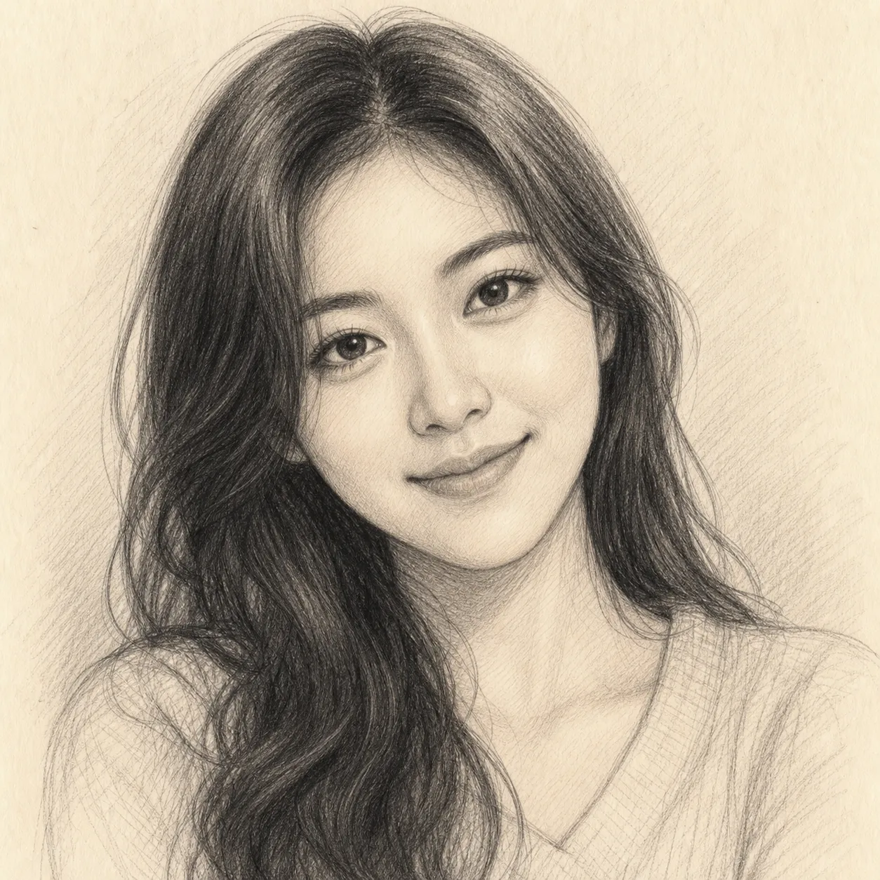 Create an imagined soulmate sketch for me.