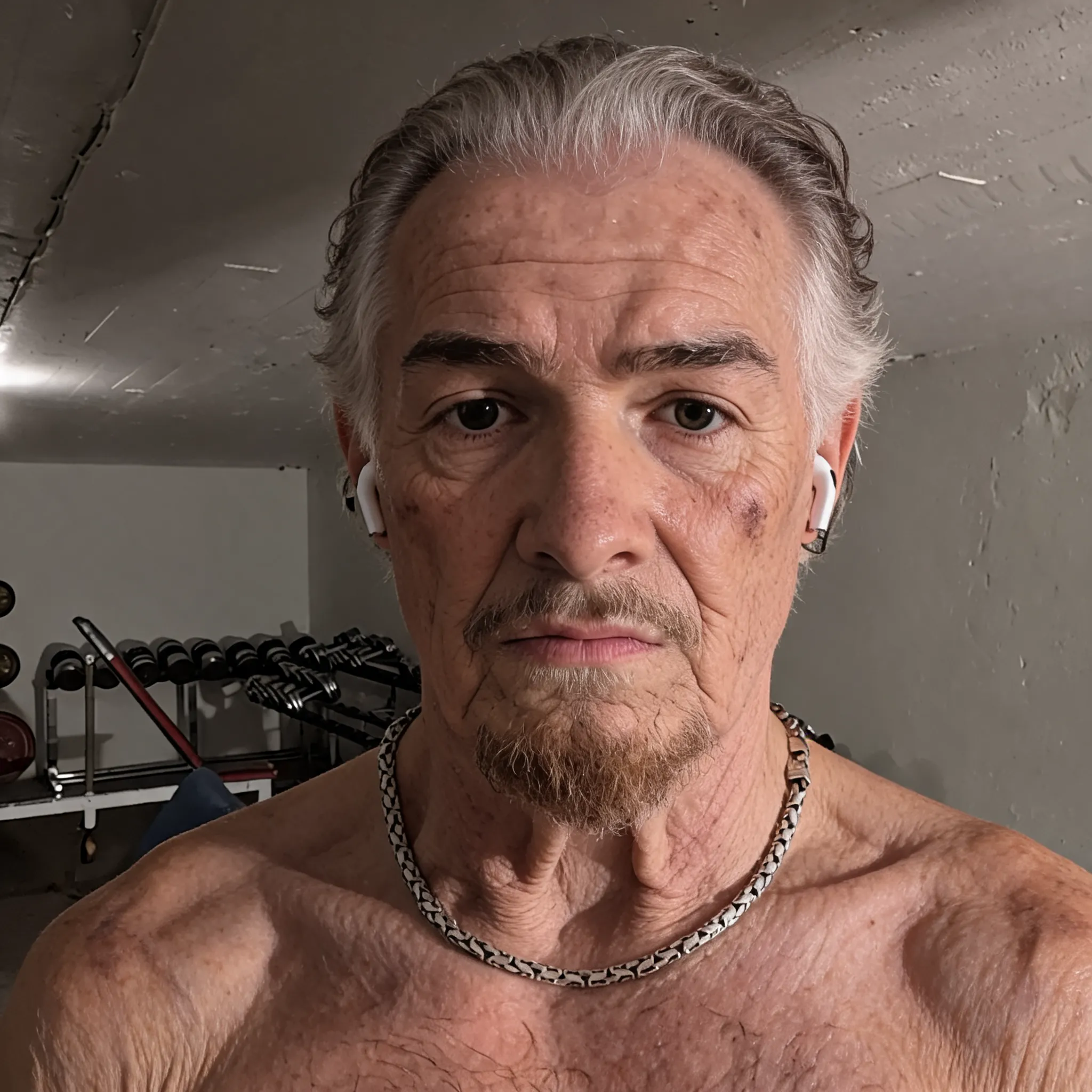 Generate the photo of me at 100 years old.