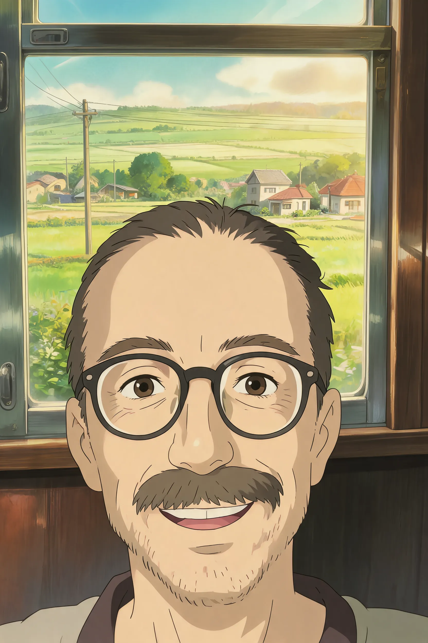 Turn my portrait into Ghibli Style.