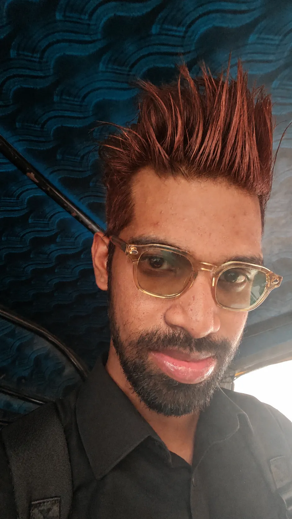 Change my hair color to Auburn hair colour
