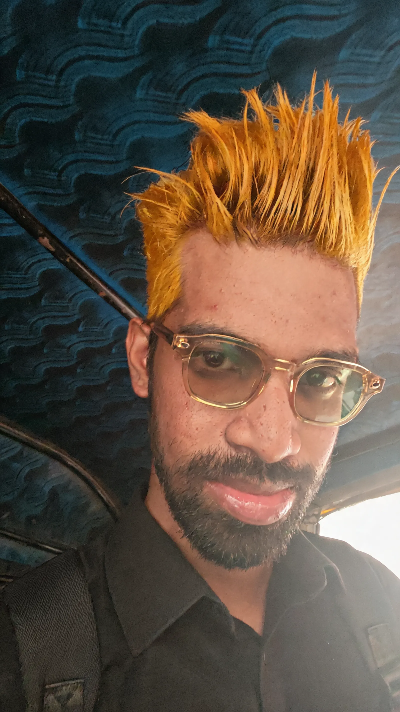 Change my hair color to Ochre