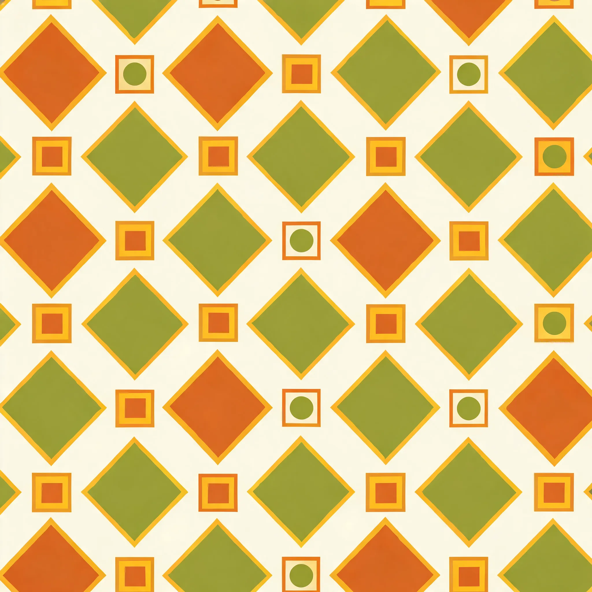 Retro-style geometric patterns