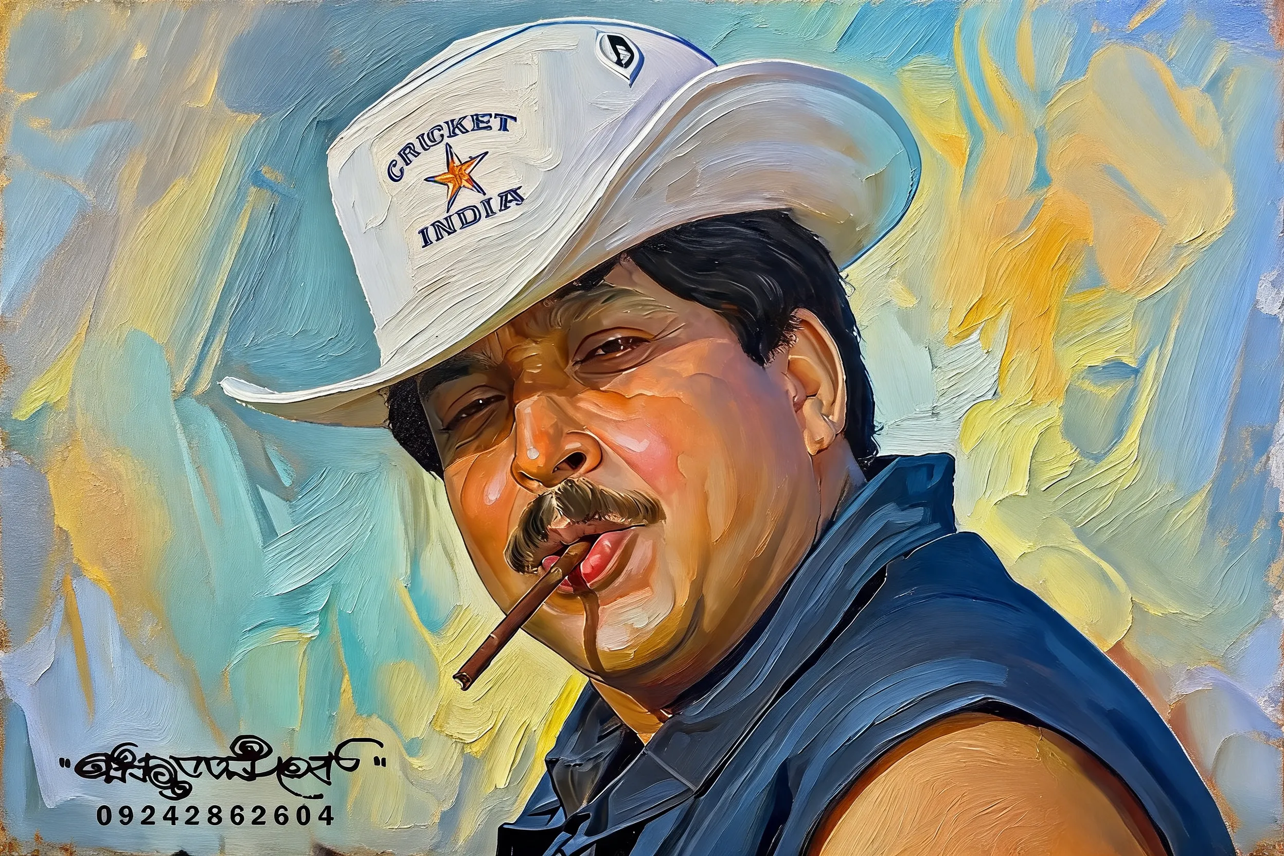 Create oil painting