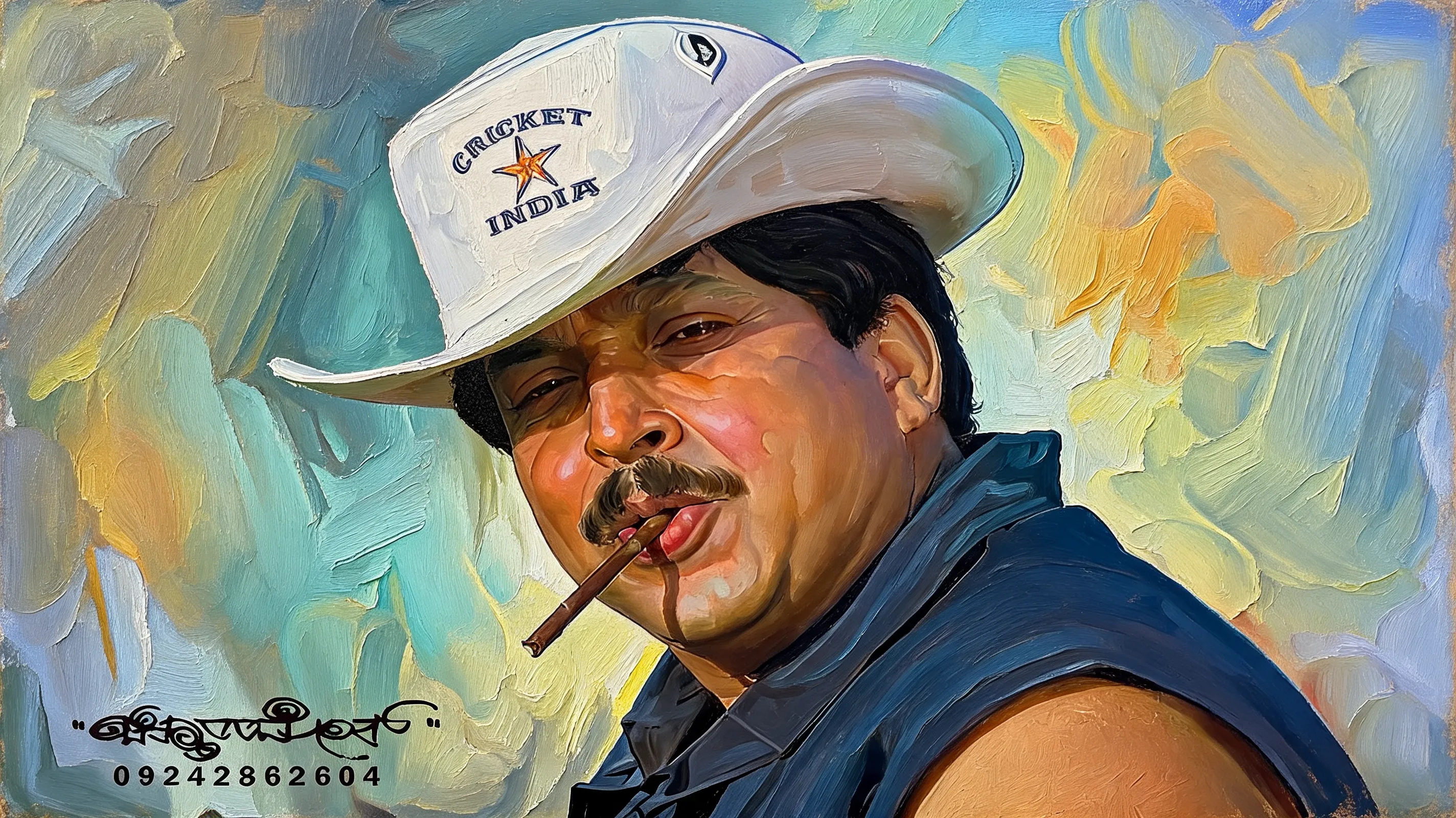 Create oil painting look