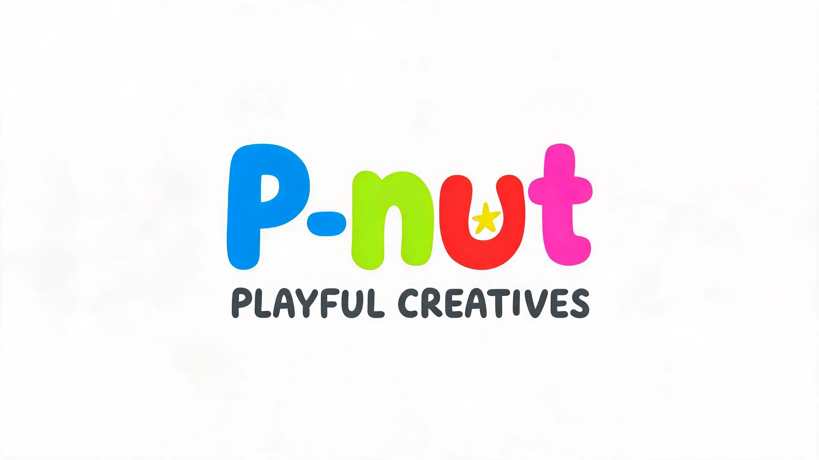 create a logo for P-nut brand name.