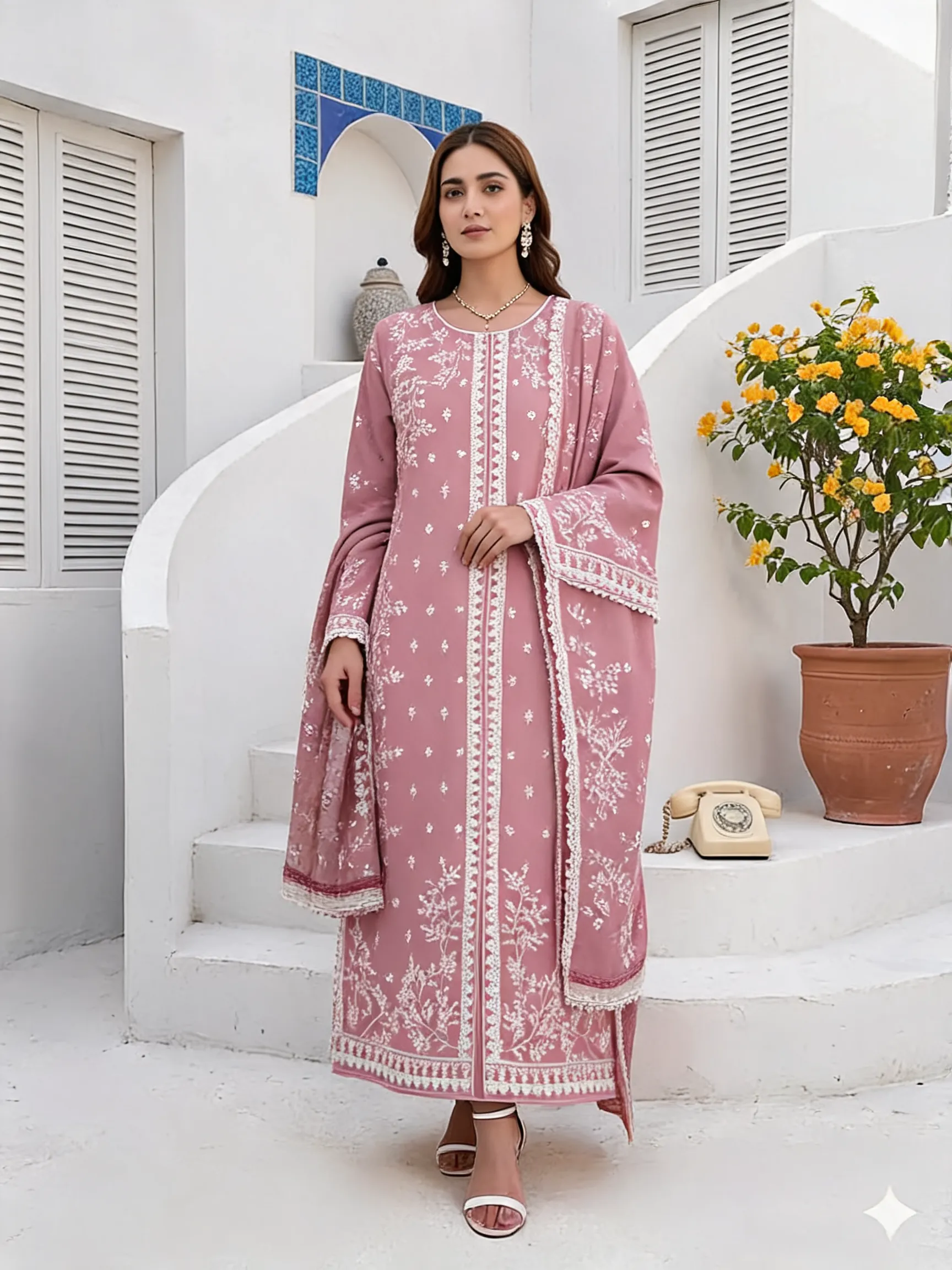 Try this dress on the person in the photo.