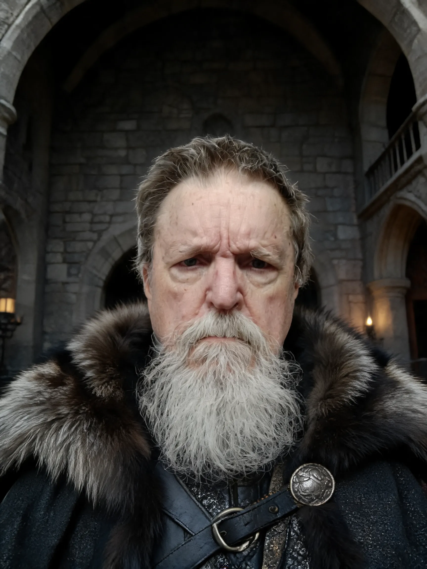 Generate a character with Game Of Thrones Style.