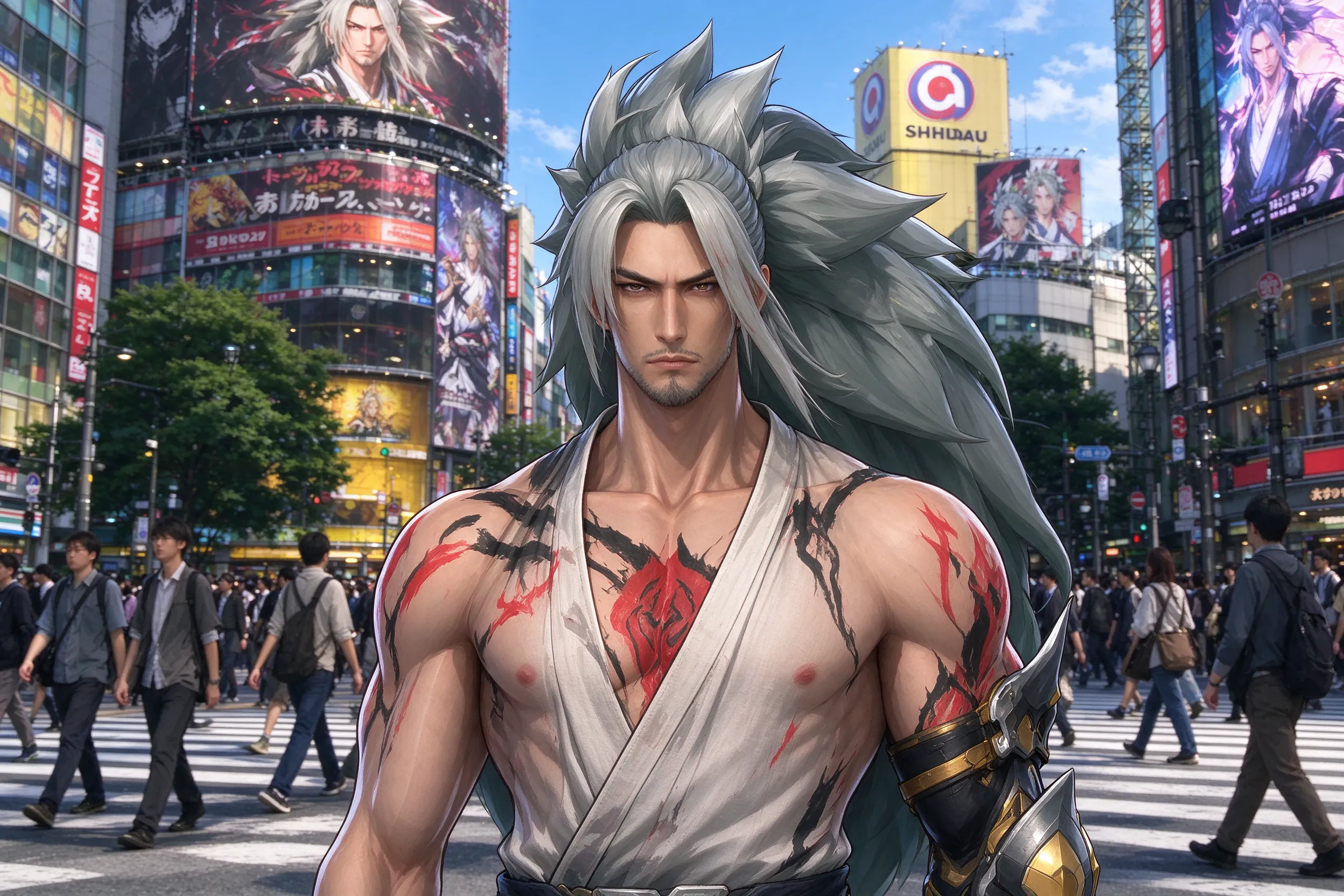 Generate a character with Anime Style.