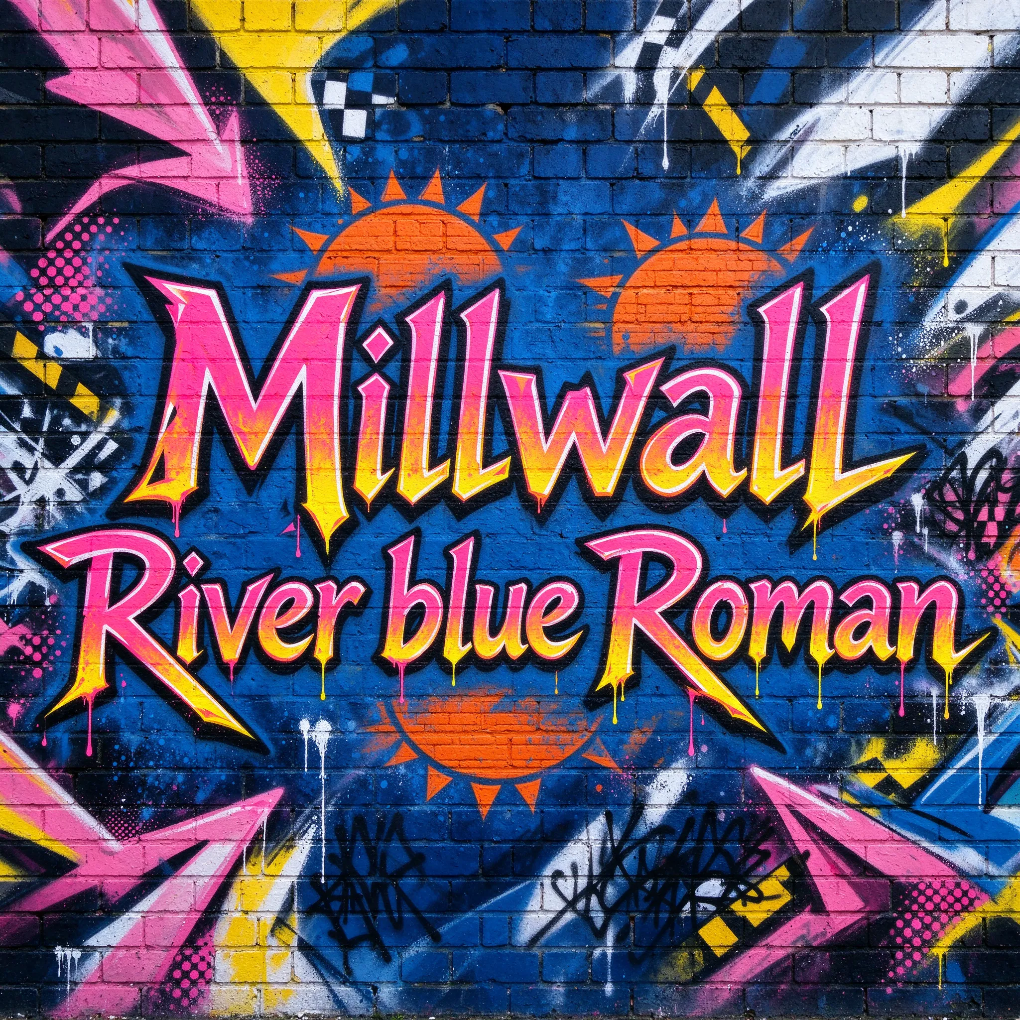 Millwall River blue Roman