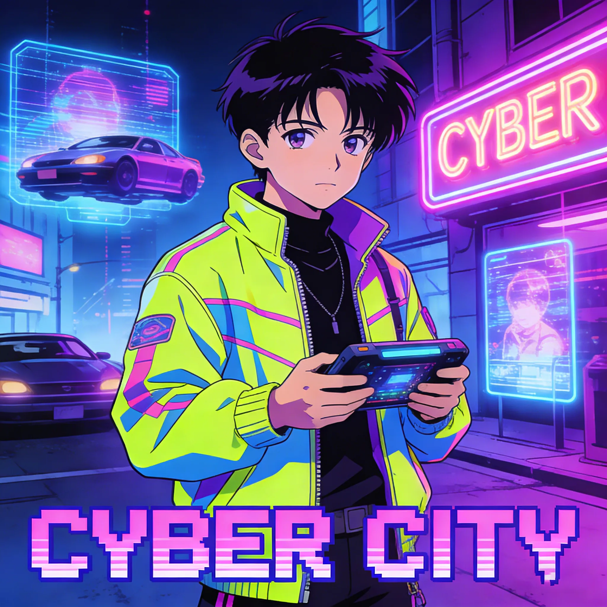 90s Retro Anime