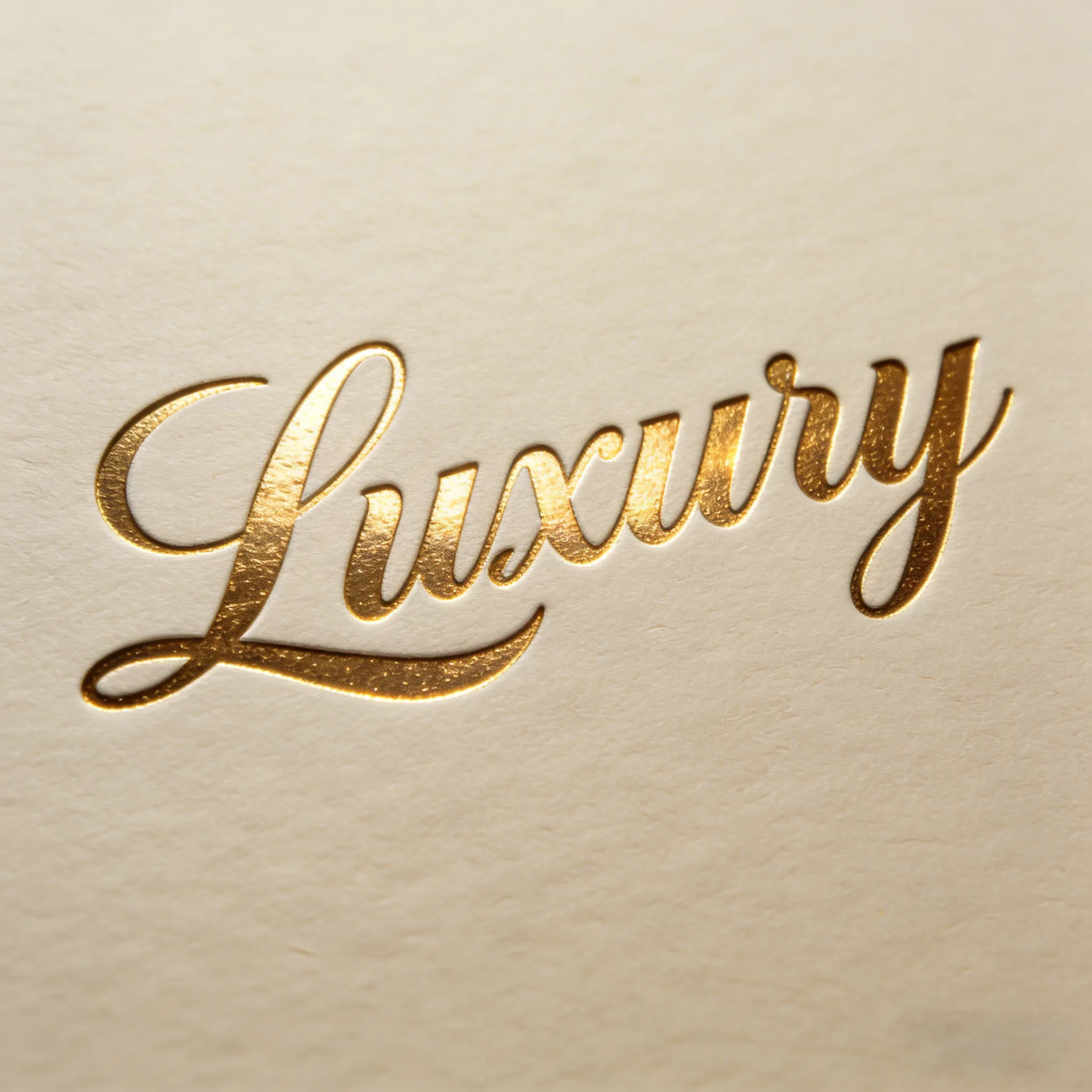 Gold Foil Stamping