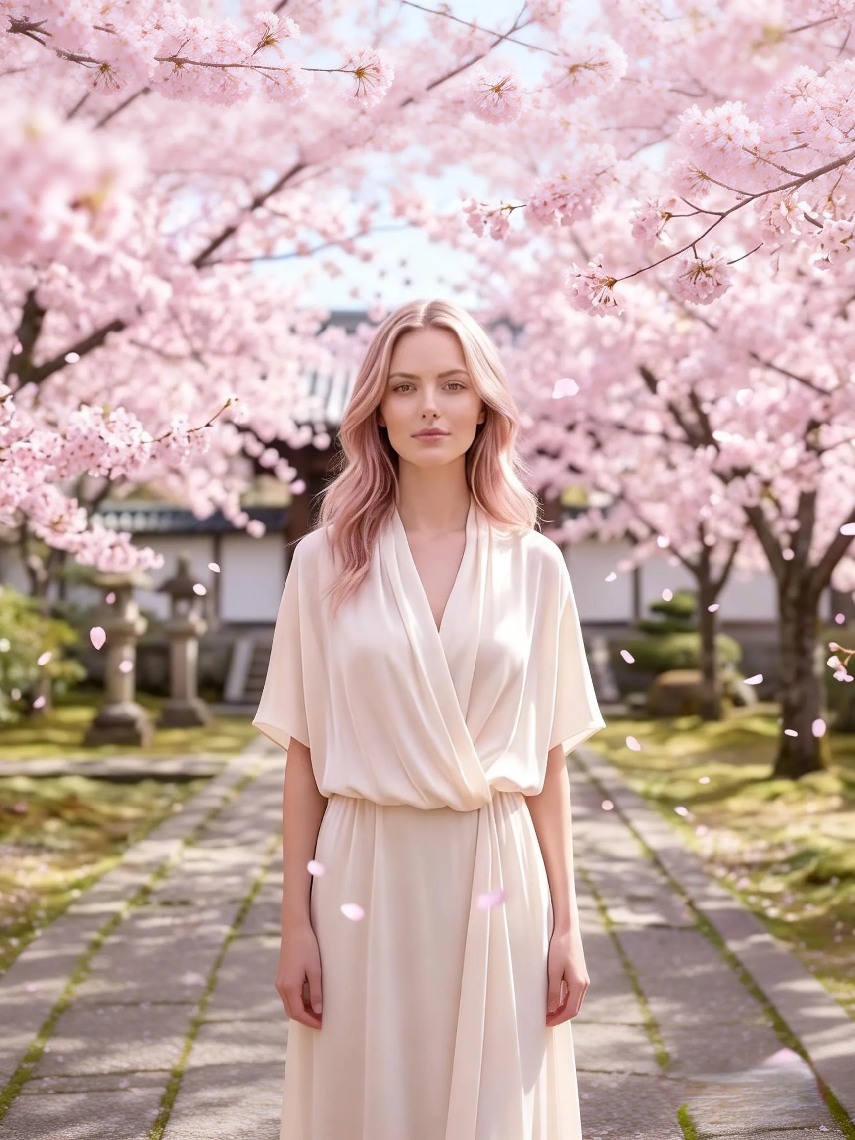 Romantic Sakura Portrait